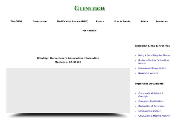 glenleigh.com site used Visanti