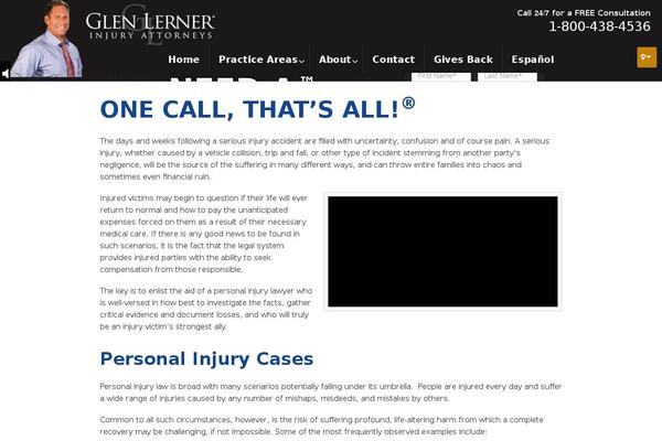 glenlerner.com site used Lawyers