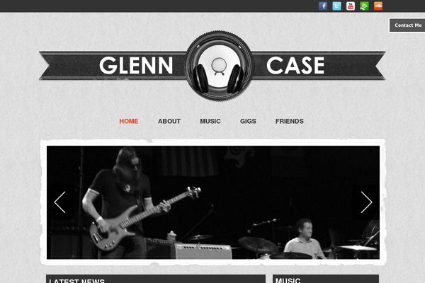 glenncase.com site used Glenn