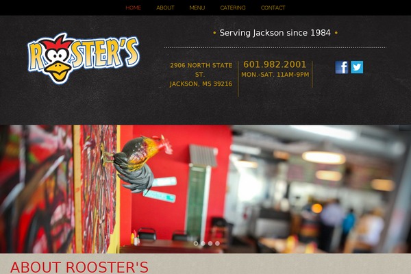 roosters theme websites examples