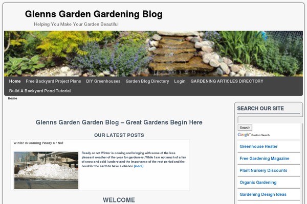 glenns-garden.com site used Aspen
