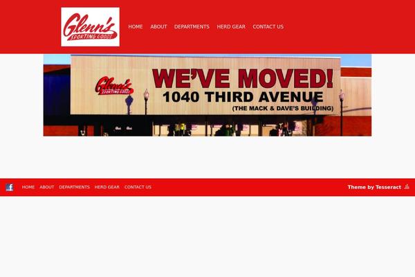 glennssportinggoods.com site used Chunk-new