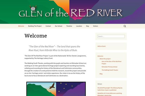 glenoftheredriver.com site used Twenty Thirteen