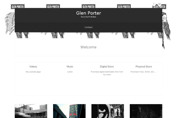 Theron Lite theme site design template sample