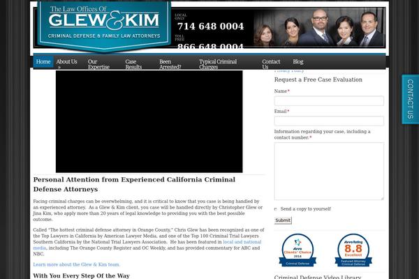 glewkimlaw.com site used Law-firm