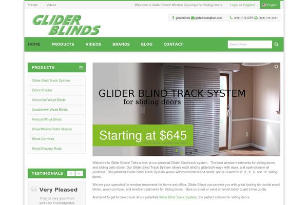 gliderblinds.com site used Venedor