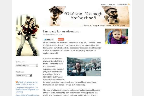 Thesis 1.8 theme site design template sample