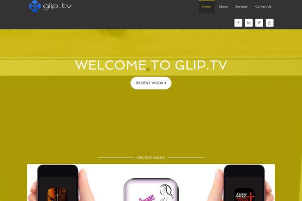 glip.tv site used Agency Pro