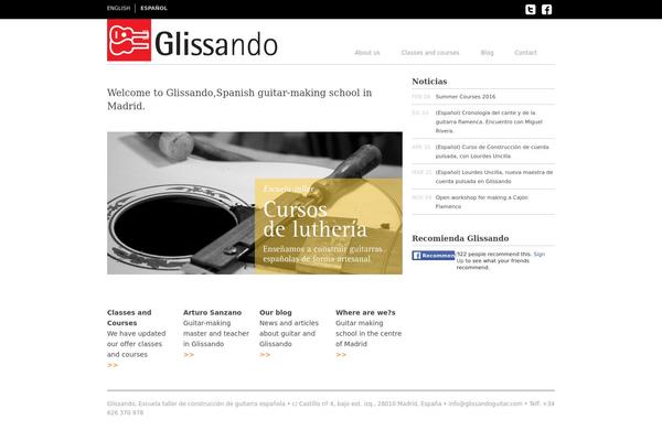 glissandoguitar.com site used Energize