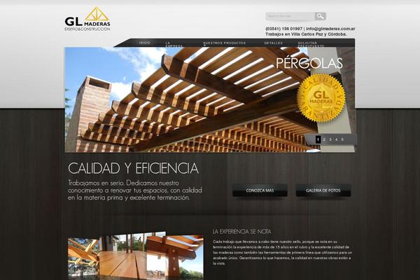 Accentuate theme site design template sample