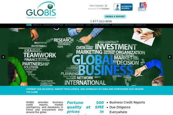 glo-bis.com site used Globis