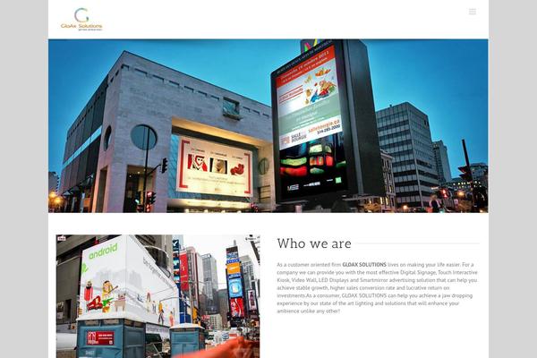 Avada theme site design template sample