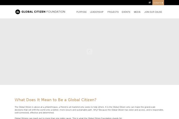 global-citizen.org site used Gcfound