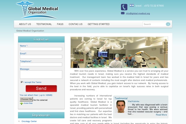 global-medical.org site used Senic