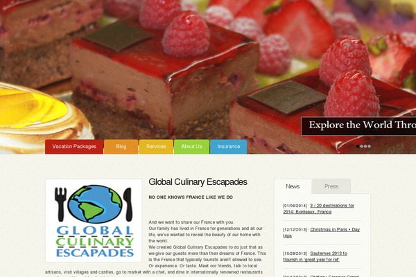 globalculinaryescapades.com site used Theme1737