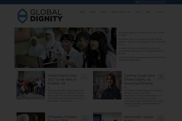 Virtue theme site design template sample