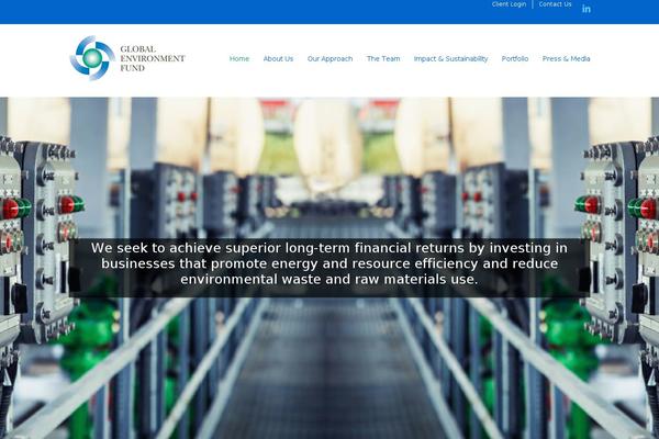 GEF WordPress theme, websites list used GEF theme GEF theme websites examples
