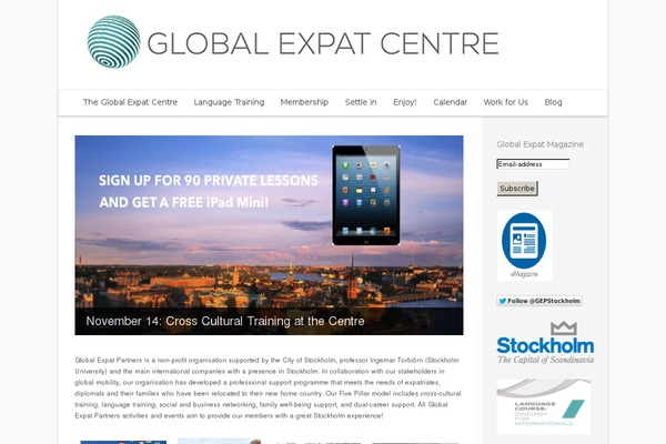 globalexpatpartners.com site used Insignia
