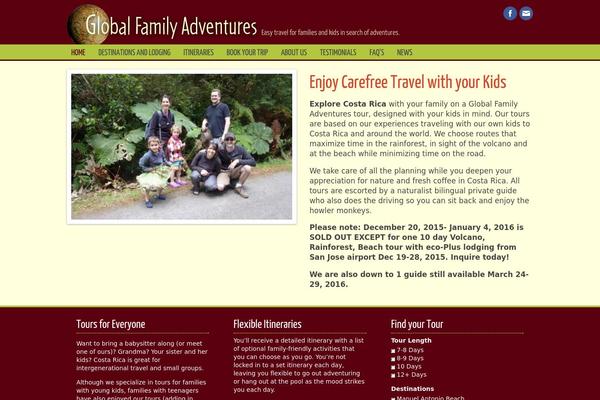 globalfamilyadventures.com site used Redpebble