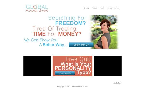 Headway theme site design template sample