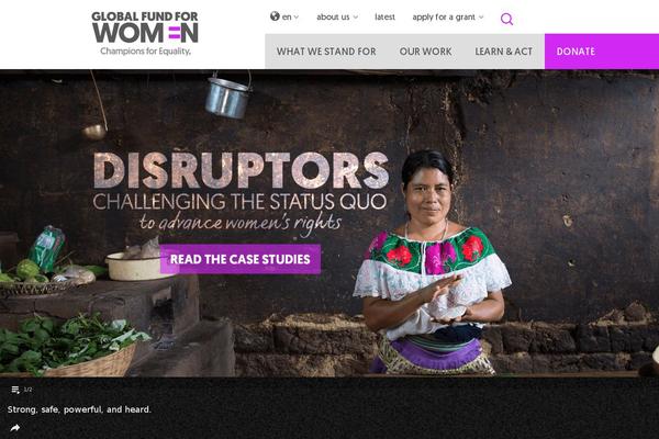 globalfundforwomen.org site used Gffw-theme