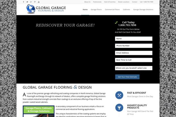 Enfold theme site design template sample
