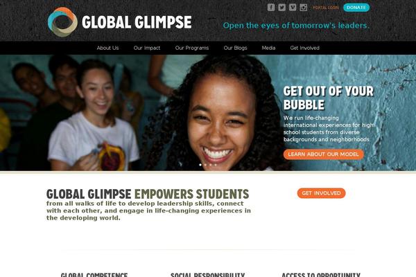 globalglimpse.org site used Divi-gg