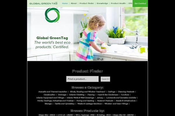 Quark-child theme site design template sample