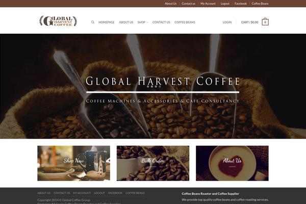 Flatsome theme site design template sample