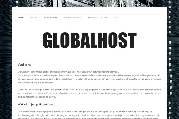 Twenty Twelve theme site design template sample