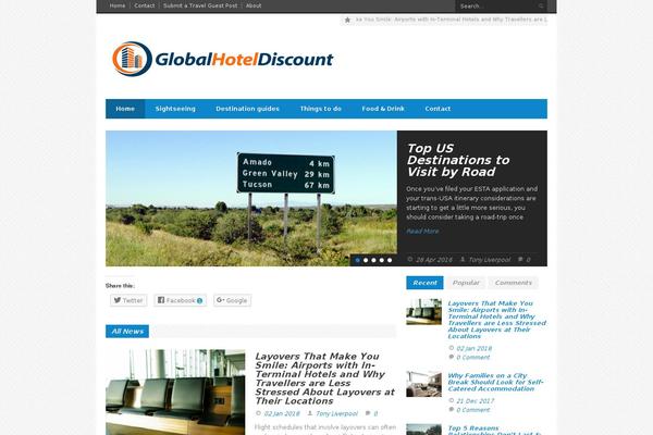 globalhoteldiscount.com site used Megazine