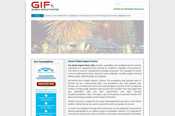 globaimpact WordPress theme, websites list used globaimpact theme globaimpact theme websites examples
