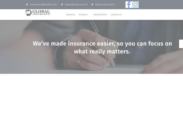 globalins.ca site used Assurena