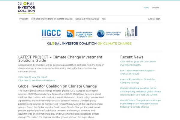 globalinvestorcoalition.org site used Pai