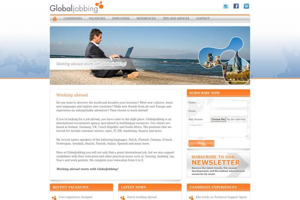 globaljobbing.com site used Globaljobbing