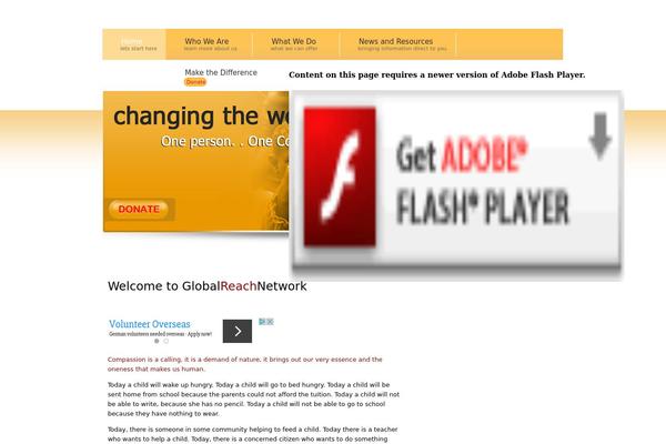 globalreachnetwork.org site used Sleeklogos-theme