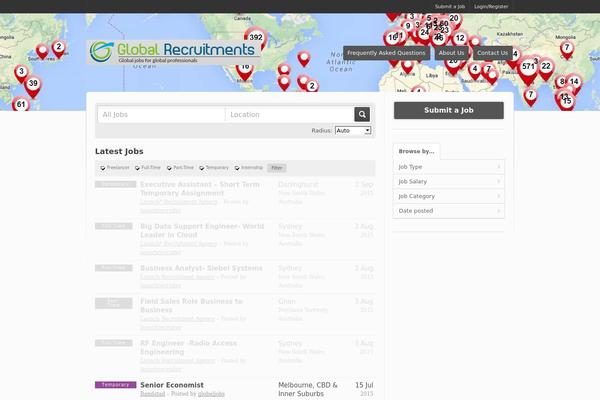 globalrecruitments.co.in site used Jobroller