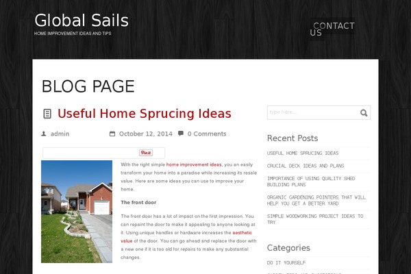 globalsails.net site used my wooden under construction