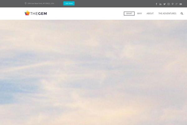 Thegem-child theme site design template sample