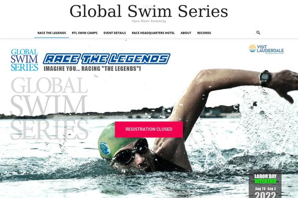 Site using Import-swimmers plugin