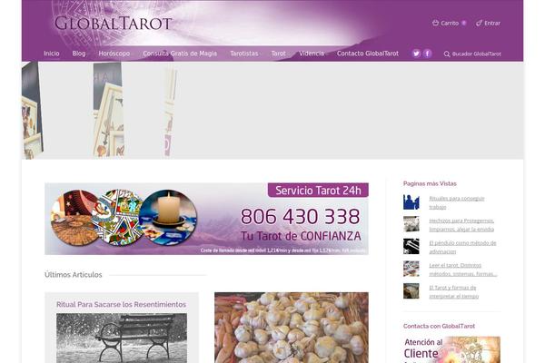 globaltarot.com site used The7