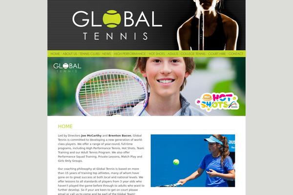 globaltennis.com.au site used Gt_theme