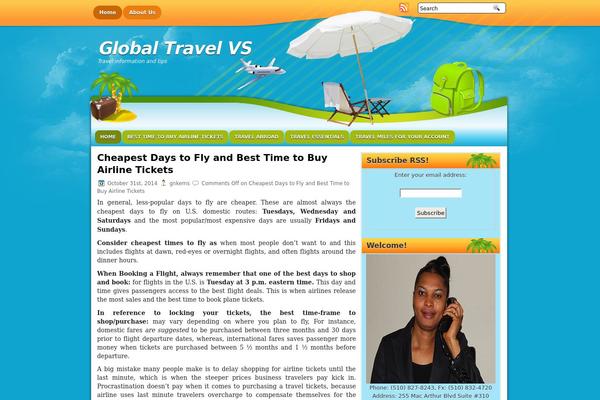 Traveltours theme site design template sample