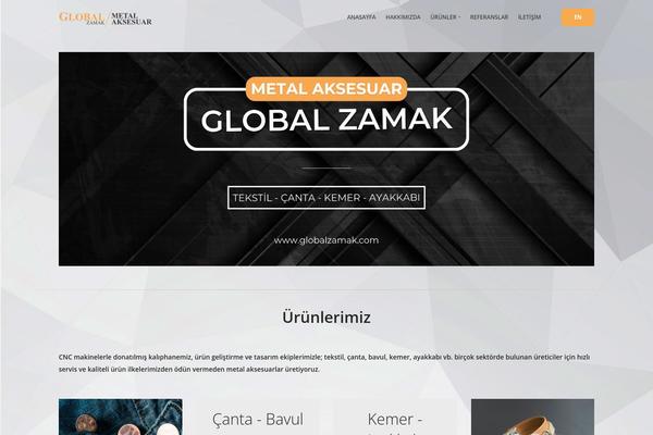 Stack theme site design template sample