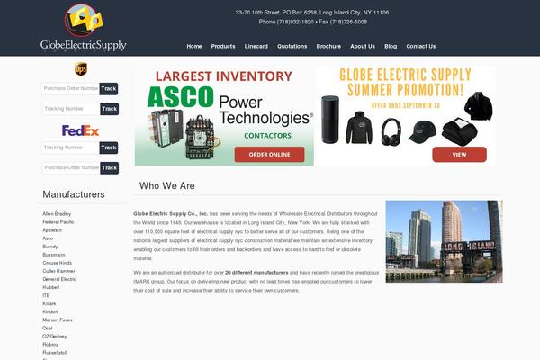 globeelec.com site used Fs-wp-basic-template