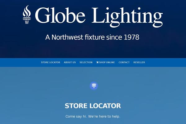 globelighting.com site used Parallax