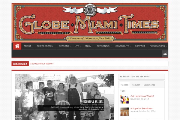Sahifa theme site design template sample