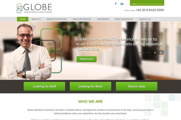 globesolutions.com.au site used Sushi