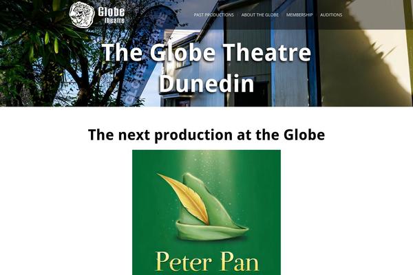 globetheatre.org.nz site used Theater