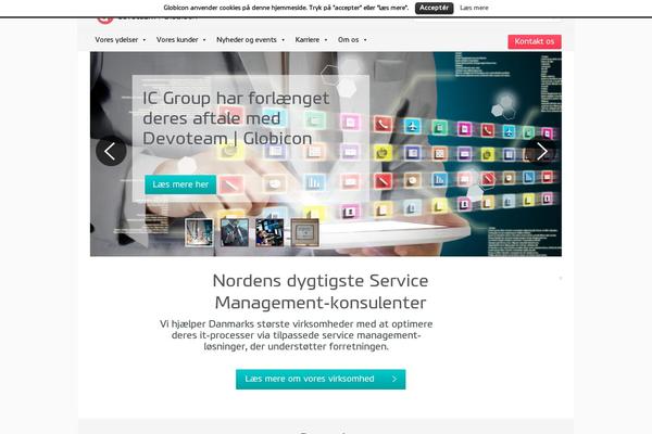 globicon.dk site used Oits